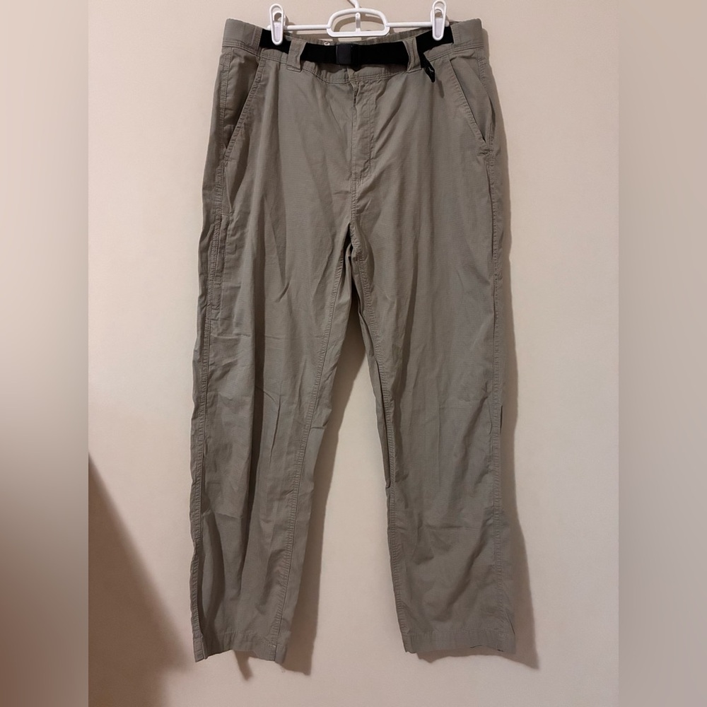 Chaps Utility Pants Men’s Size W34 x L32 Khaki Tan 100% Cotton Trousers